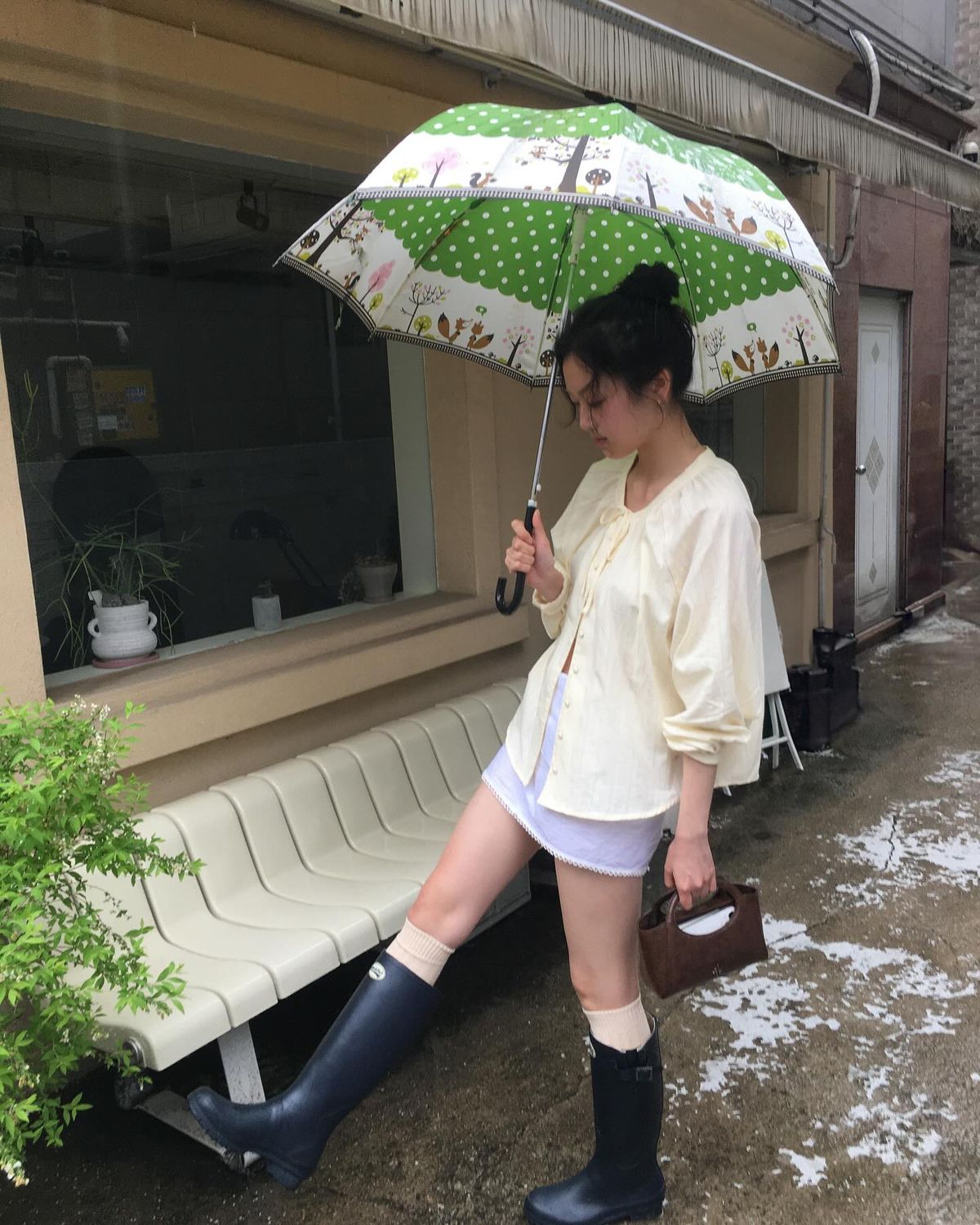 6. How to Style Rain Boots in Seoul photo 2