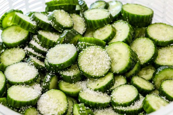 3. Slice and Salt the Cucumbers photo 2