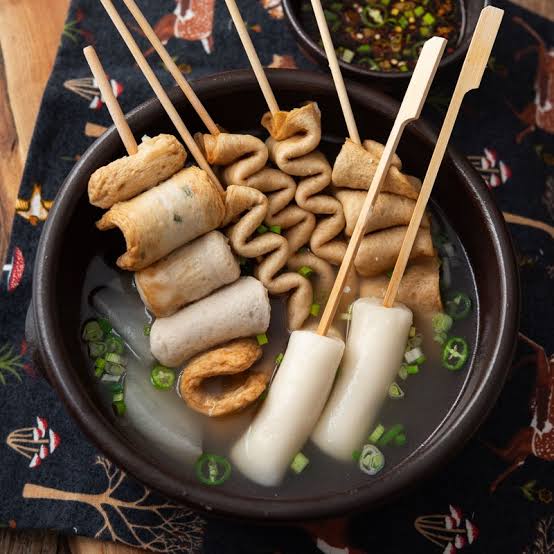 10. Eomuk: Fish Cake on a Skewer