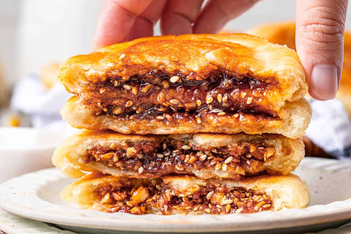 11. Hotteok: Sweet Filled Pancakes