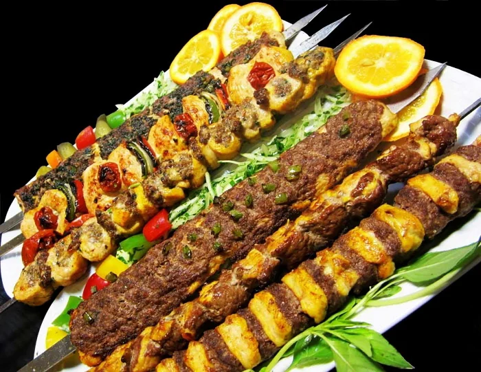 7. Persian Koobideh Kebab and Lamb Rice