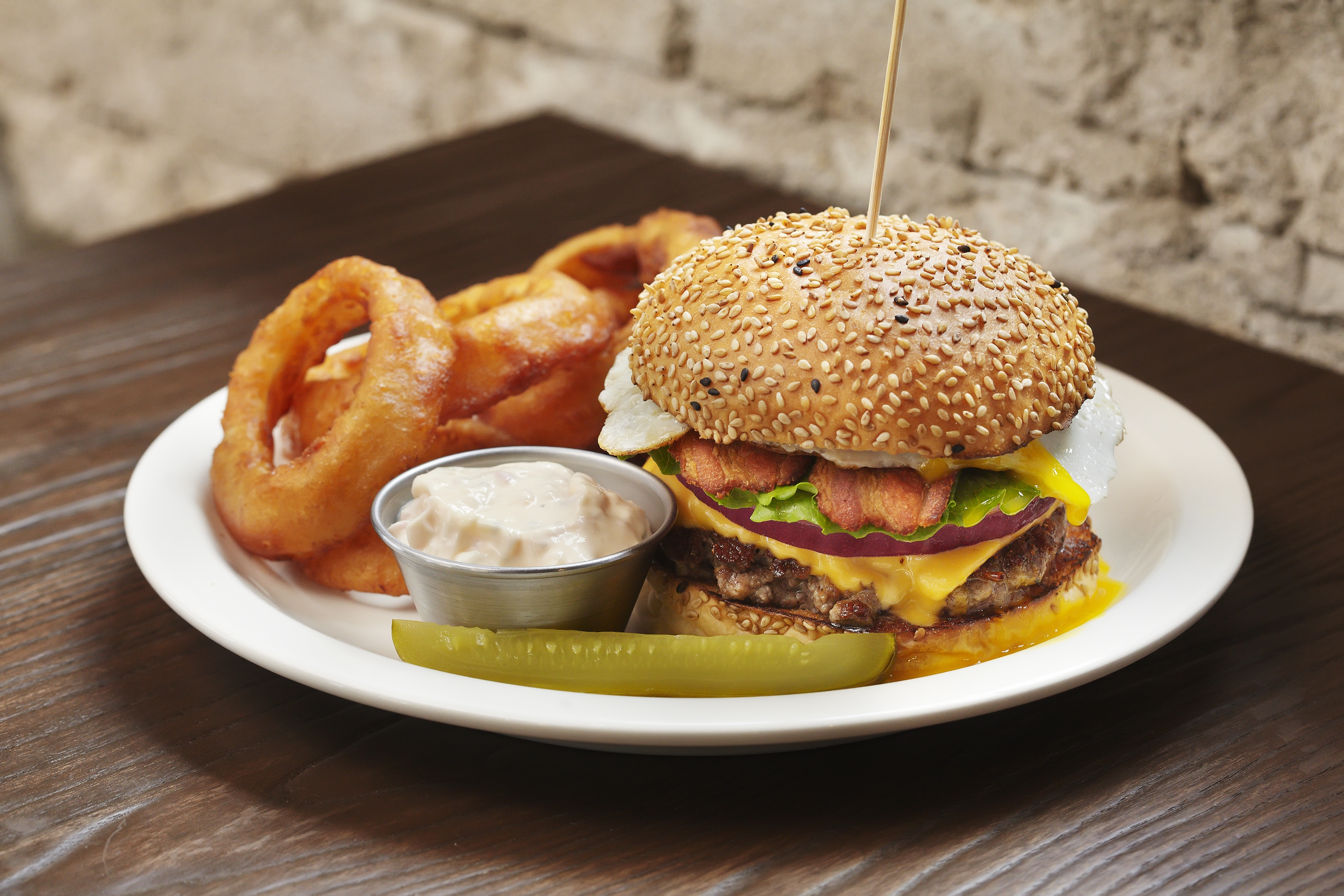 6. Burgers and Fries