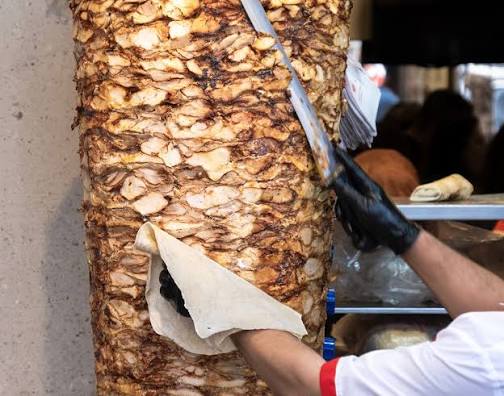 4. Middle Eastern Food: Hummus, Falafel, Bread, and Grilled Meat