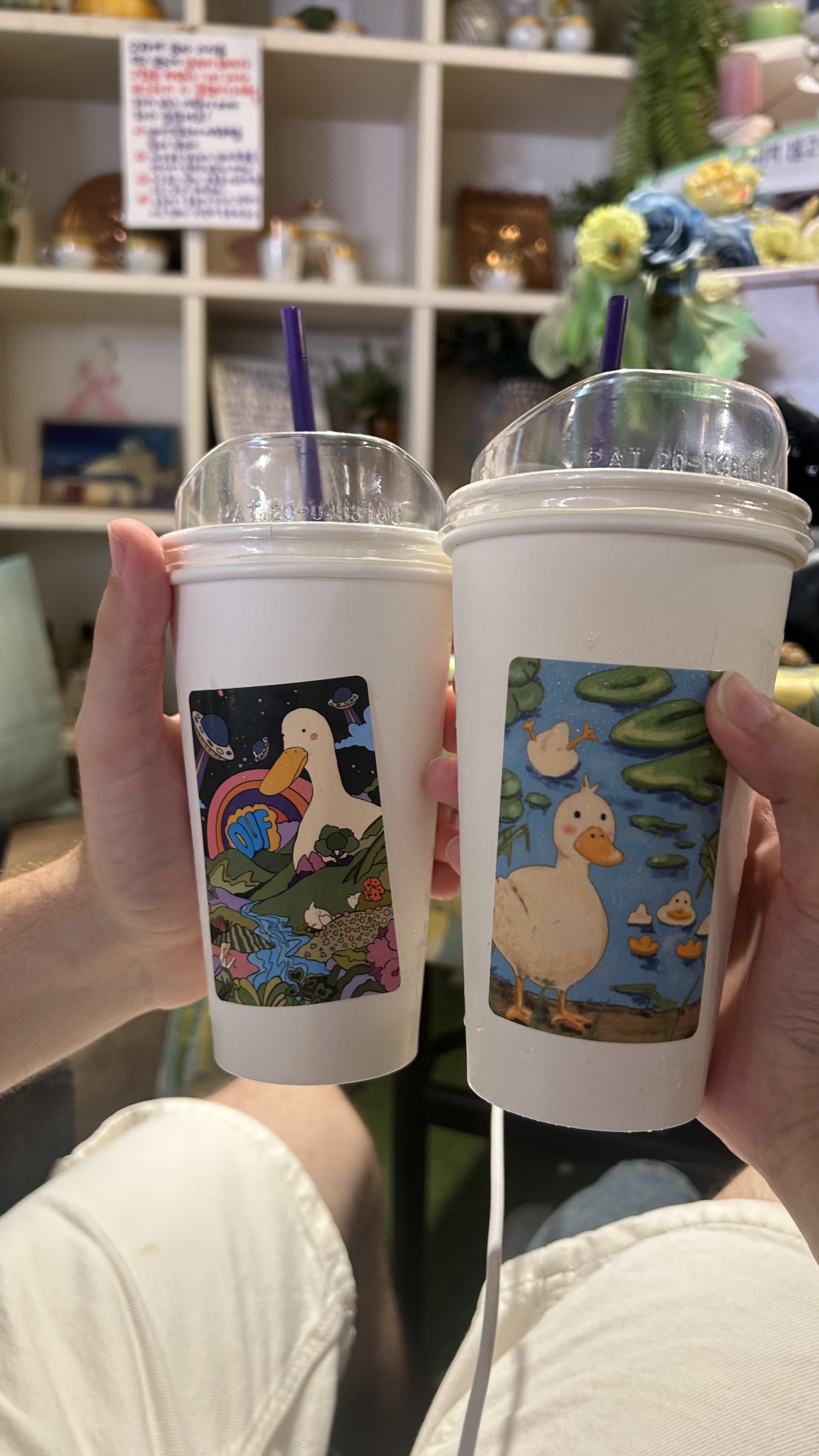9. The Banana Latte Was Good, but the Ducks Were the Main Event