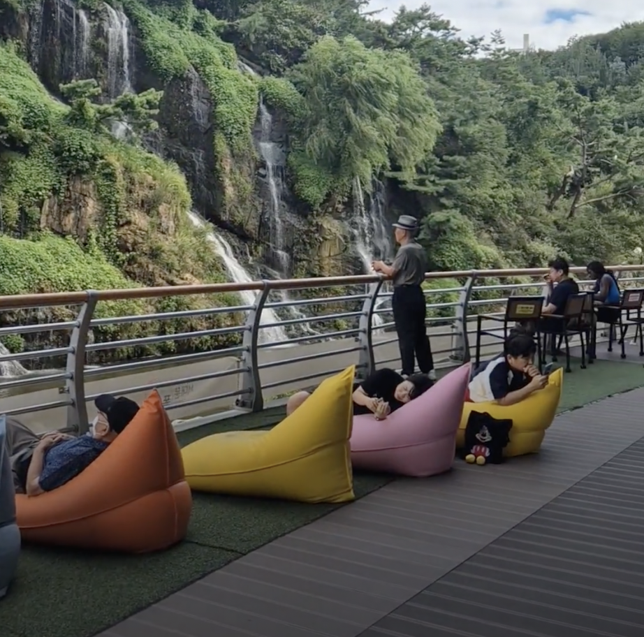 6. You Do Not Have to Sit at a Normal Café Table