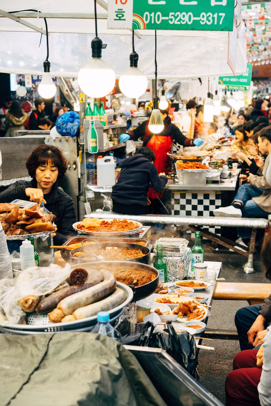 9. 11:00 PM — End With a Late-Night Korean Meal
