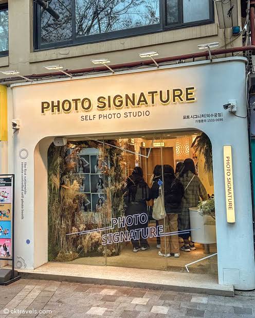 3. Take a Korean Photo Booth Strip