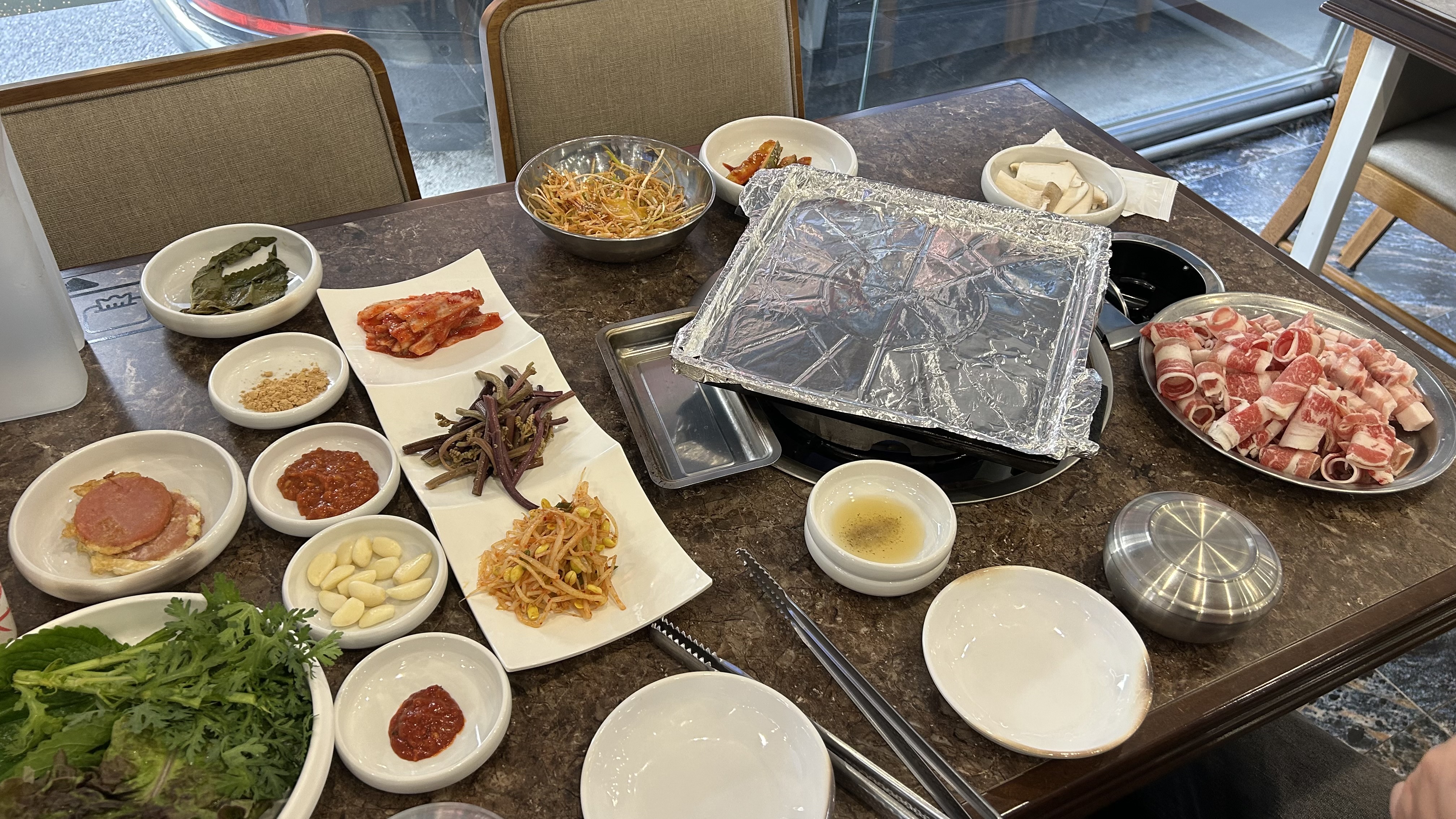 My Korean BBQ Night in Wangsimni: Beef, Pork Belly, Ssam & Army Stew