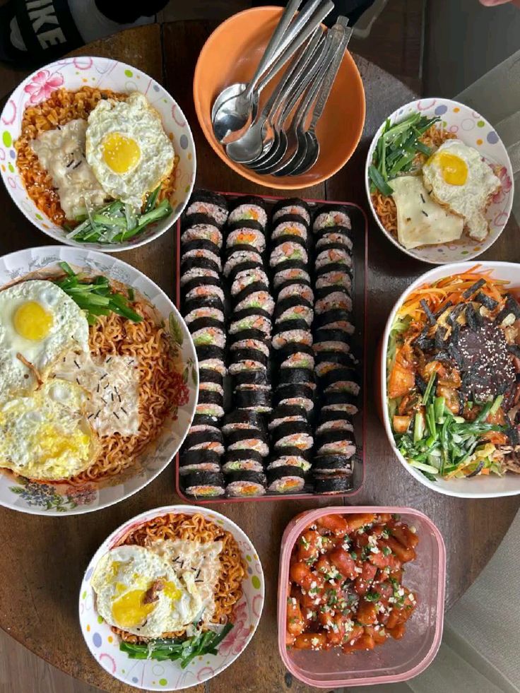 2. Buldak + Triangle Kimbap photo 1