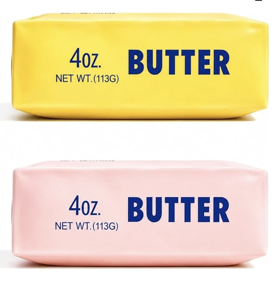 Crunchy Butter Squishy, 2 Pack
