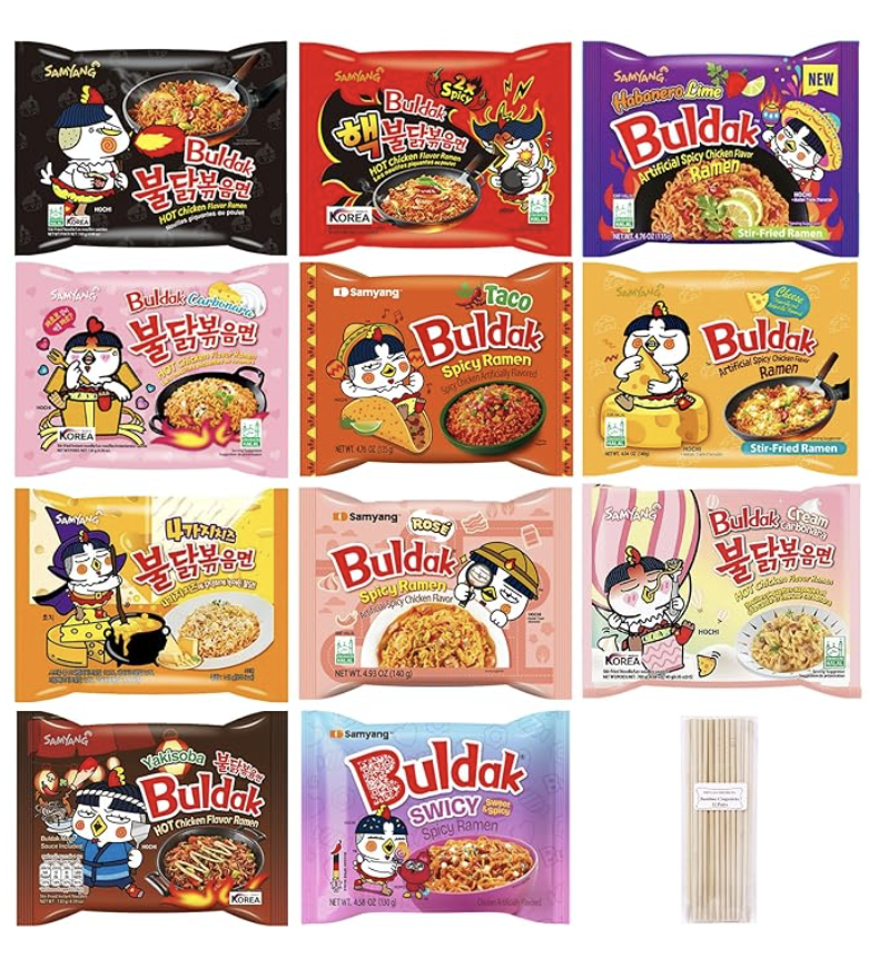 Korean Ramyeon Variety Pack