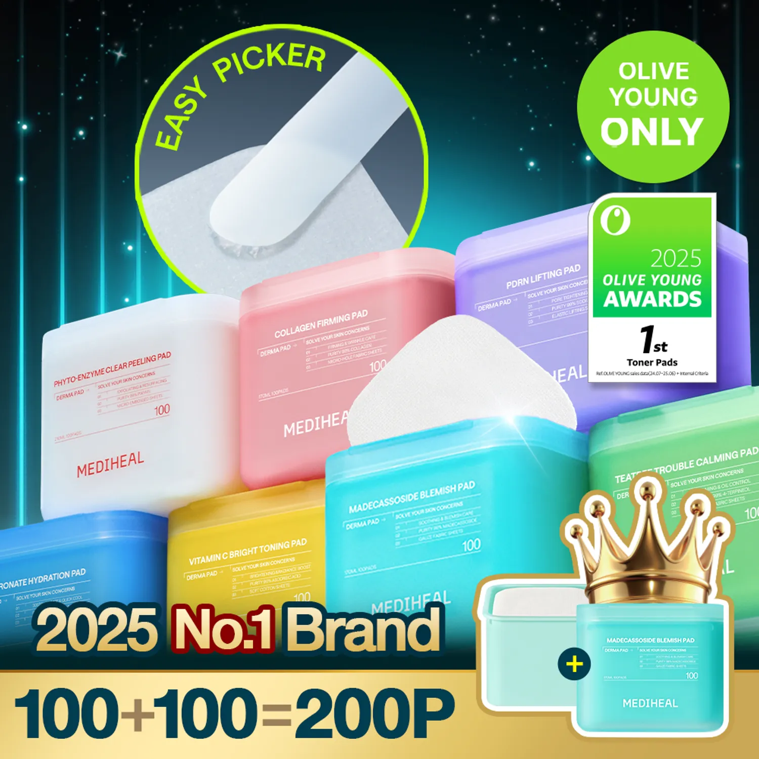 MEDIHEAL Toner Pads